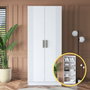 Hanah Home Armario BA180 - 4562 Blanco
